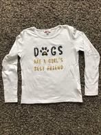 Longsleeve Besties met print maat 128, Kinderen en Baby's, Meisje, Besties, Ophalen of Verzenden, Zo goed als nieuw