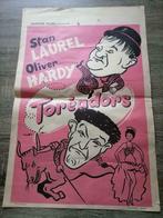 Filmposter Laurel & Hardy (The Bullfighters), Verzamelen, Gebruikt, Ophalen of Verzenden, A1 t/m A3, Rechthoekig Staand