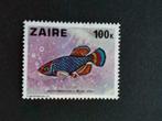 Zaire 1978 - vissen, Postzegels en Munten, Postzegels | Afrika, Ophalen of Verzenden, Gestempeld