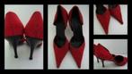 Livraison gratuite talons de fête de luxe rouge taille 35, Rouge, Chaussures à haut talons, MET, Comme neuf