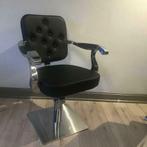 zwarte knipstoel kappersstoel kapper kapster thuiskapper, Ophalen of Verzenden, Nieuw