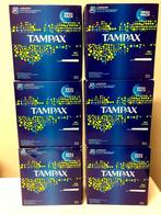 Lot van 6 doosjes Tampax tampons Mega Pack Super, Divers, Matériel Infirmier, Enlèvement ou Envoi, Neuf