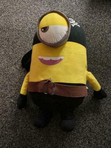 Knuffel the minions piraat groot