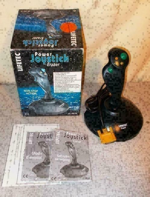 Gomme Prima Power Joystick - Lifeteck - LT 9814, Informatique & Logiciels, Joysticks, Comme neuf, Enlèvement ou Envoi