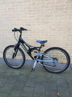 blauwe mountainbike - 24 inch, Versnellingen, 24 inch, Gebruikt, Ophalen