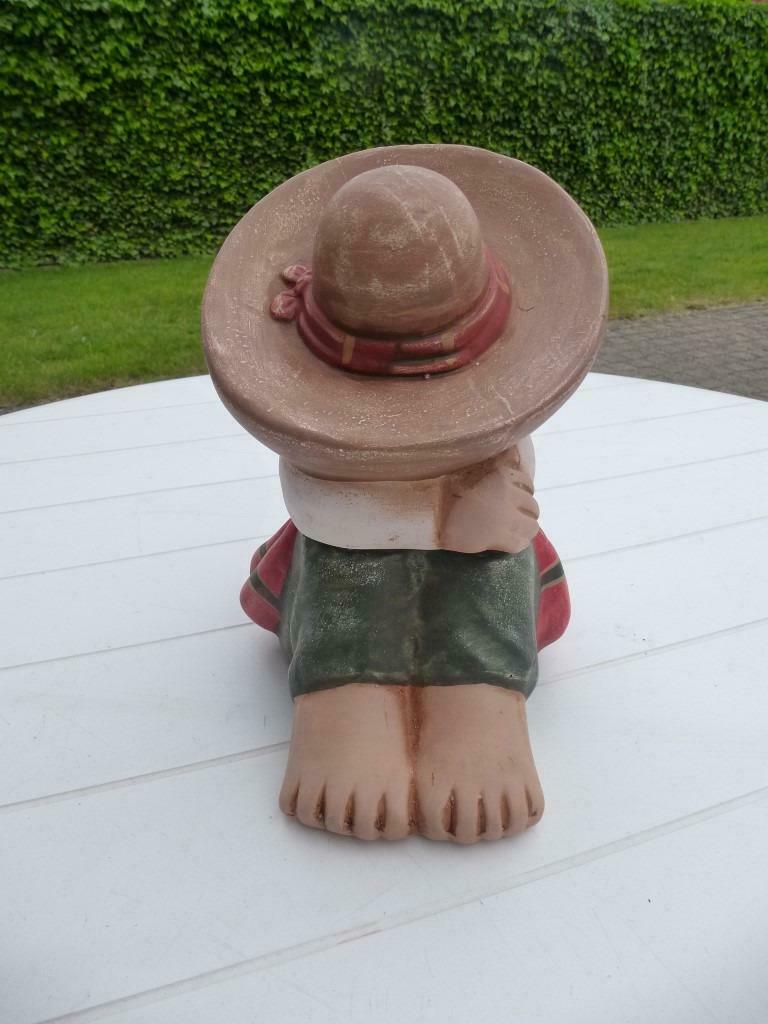 Mexicaans figuurtje in terracotta, boekensteun, opbergbakje, Ophalen of Verzenden