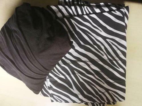Zebra eenpersoons dekbed inclusief hoeslaken, Maison & Meubles, Chambre à coucher | Linge de lit, Utilisé, Couverture ou Couette
