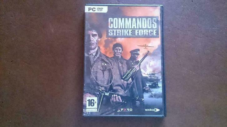Commandos strike force, Games en Spelcomputers, Games | Pc, Gebruikt, Ophalen of Verzenden