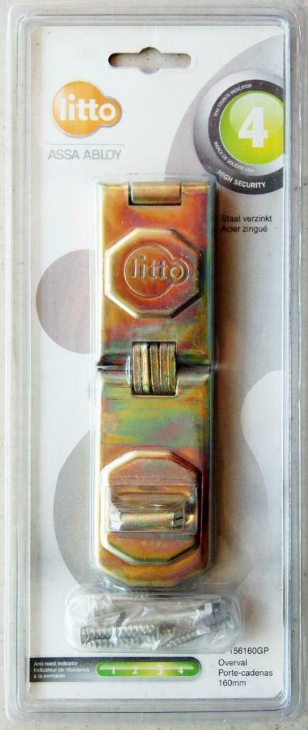 Fermeture moraillon pour porte, placard, coffre..., Bricolage & Construction, Quincaillerie & Fixations, Neuf, Autres types, 100 à 250 mm