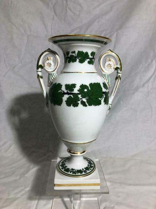 Vintage zeldzamen Porseleinen vaas / Amphore van Meissen, Antiquités & Art, Antiquités | Porcelaine, Enlèvement ou Envoi