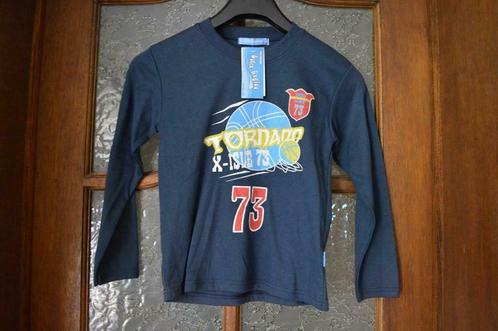 Dolce regina T-shirt lange mouw Tornado 73 blauw 8 jaar, Kinderen en Baby's, Kinderkleding | Maat 128, Nieuw, Jongen, Shirt of Longsleeve