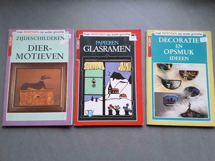 3 Deltas Hobby boekjes met patronen, Boeken, Hobby en Vrije tijd, Nieuw, Ophalen of Verzenden