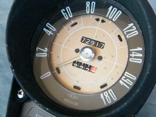 SIMCA 1500 , 1963 - 1966 , gauges dashboard Véglia, Auto-onderdelen, Dashboard en Schakelaars, Oldtimer onderdelen, Overige automerken