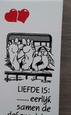 Liefde is: .......eerlijk samen de dekens delen, Maison & Meubles, Comme neuf, Envoi