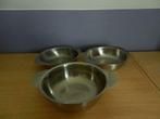 3 inox kommen, Huis en Inrichting, Keuken | Servies, Ophalen of Verzenden, Gebruikt