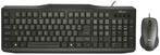 TRUST Classicline KLAVIER QWERTY EN MUIS COMBO BEDRAAD, Comme neuf, Souris, Enlèvement ou Envoi