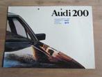 Folder Audi 200, Audi, Ophalen of Verzenden, Zo goed als nieuw