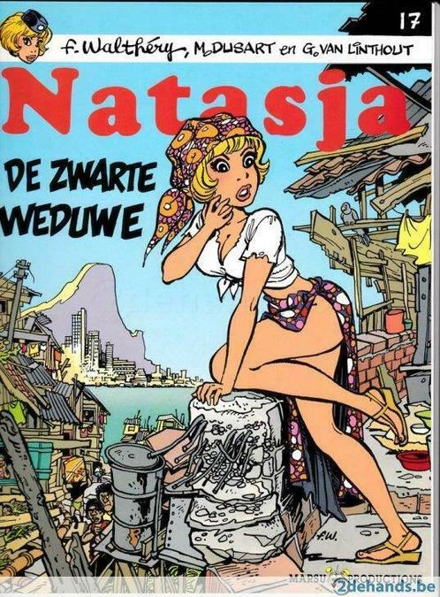 Natasja N°17 "De zwarte weduwe" - eerste druk NIEUWSTAAT, Livres, BD, Neuf, Enlèvement ou Envoi