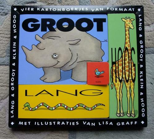 4 vrolijke kartonboekjes van formaat - NIEUW!!, Boeken, Kinderboeken | Baby's en Peuters, Nieuw, Ophalen of Verzenden