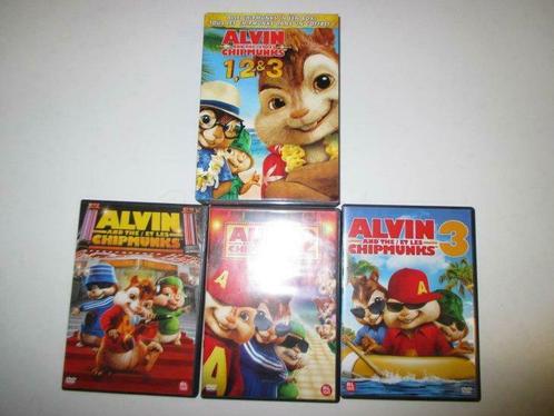 Trio DVD's Alvin and the Chipmunks, Cd's en Dvd's, Dvd's | Kinderen en Jeugd, Film, Ophalen of Verzenden