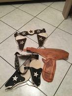 Lot van 3 oude cowboy leren kinderriemen, Kinderen en Baby's, Carnavalskleding en Verkleedspullen, Nieuw