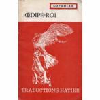 Oedipe-Roi Sophocle. (Traductions Hatier), Livres, Sophocle, Utilisé, Enlèvement ou Envoi