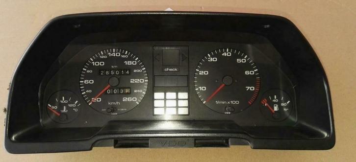 Herstel Km teller AUDI 200/100/90/80 instrumentenpaneel, Auto-onderdelen, Dashboard en Schakelaars, Audi, Gebruikt, Ophalen of Verzenden