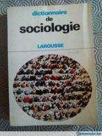 Dictionnaire de Sociologie, Autres sujets/thèmes, Enlèvement, Utilisé, Tome à part