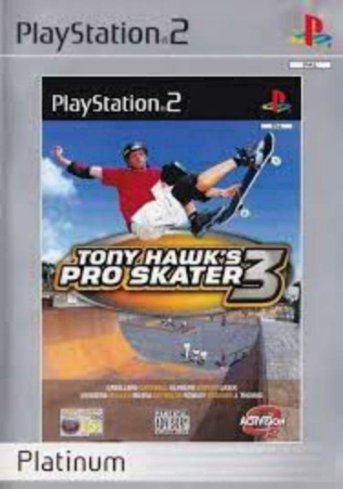 Jeu PS2 Tony Hawk's Pro Skater 3 (Platinum), Consoles de jeu & Jeux vidéo, Jeux | Sony PlayStation 2, Comme neuf, Sport, 3 joueurs ou plus