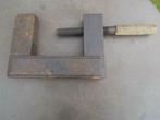 antieke spanvijs in hout - sigarenvorm, Doe-het-zelf en Bouw, Ophalen of Verzenden, Gebruikt