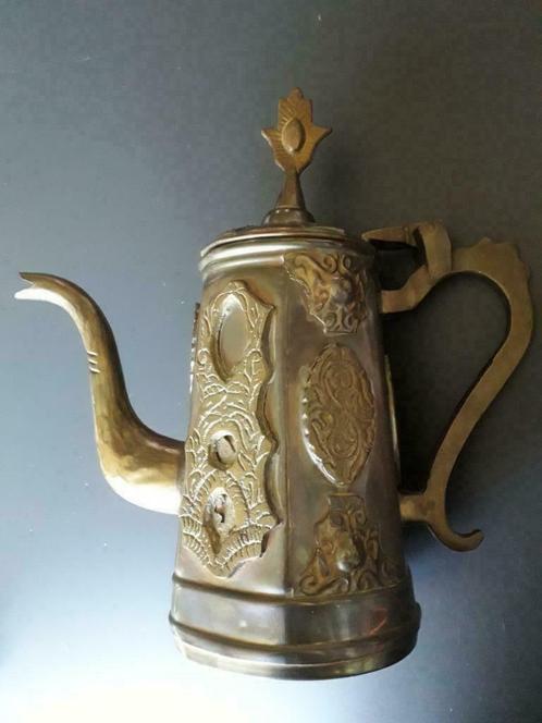 koffiekan sier koper Oosterse stijl, Antiquités & Art, Antiquités | Bronze & Cuivre, Cuivre, Enlèvement ou Envoi
