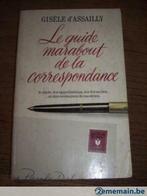 T le guide marabout de la correspondance, Gisèle d'Assailly, Livres, Livres Autre, Utilisé, Enlèvement ou Envoi