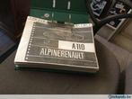 Auto handwerkboek.Renault  Alpine A110, Ophalen