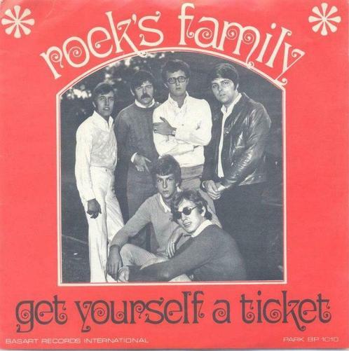 Roek’s Family – Get yourself a ticket -  Single – 45 rpm, Cd's en Dvd's, Vinyl | Overige Vinyl, Ophalen of Verzenden