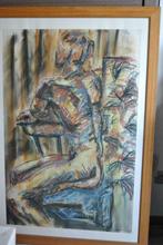 schildering, Antiek en Kunst, Kunst | Schilderijen | Modern, Ophalen