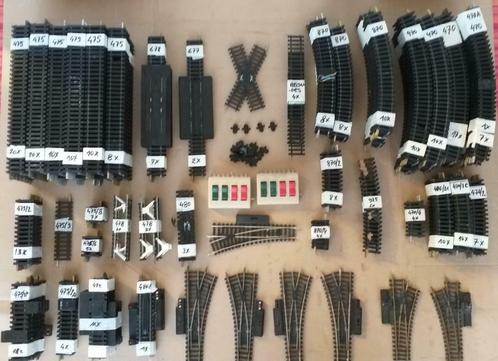 BELANGRIJK VEEL JOUEF-TRACKS EN APPARATEN, Hobby en Vrije tijd, Modeltreinen | H0, Gebruikt, Rails, Gelijkstroom, Jouef, Analoog