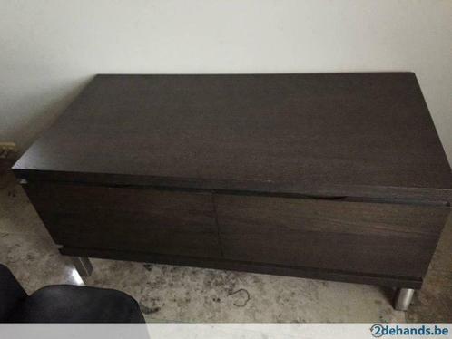 Tv en stereo meubel, Huis en Inrichting, Kasten |Televisiemeubels, Gebruikt, Minder dan 100 cm, 100 tot 150 cm, 50 tot 75 cm, Overige houtsoorten