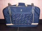 Blauwe valies of weekendtas, 60 tot 80 cm, Blauw, 35 tot 55 cm, Ophalen of Verzenden