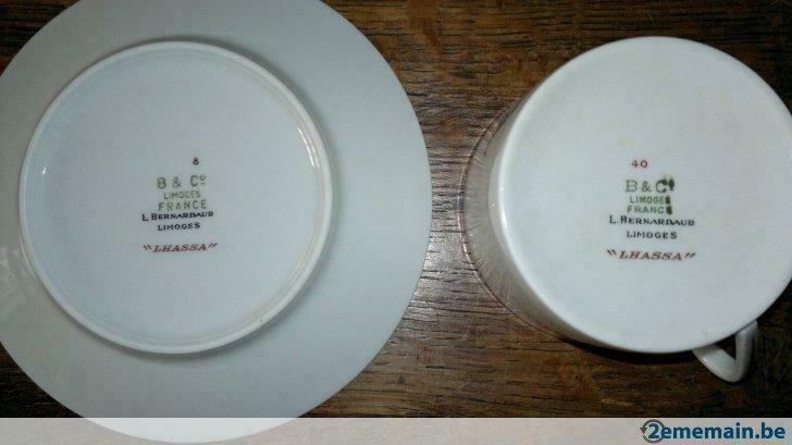 Service en porcelaine de Limoges par Bernardaud mod. LHASSA