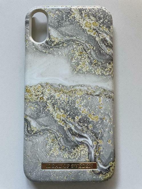 iDeal of Sweden telefoonhoes Sparkle Greige Marble IPhone XR