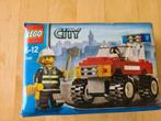 Lego City : La voiture des pompiers - 7241, Comme neuf, Ensemble complet, Lego, Enlèvement ou Envoi