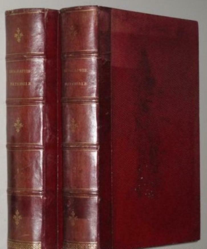 Biographie nationale - Vie des hommes et des femmes, Antiek en Kunst, Antiek | Boeken en Manuscripten, Ophalen of Verzenden