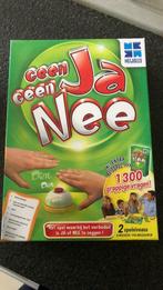 Geen ja geen nee, Hobby en Vrije tijd, Gezelschapsspellen | Overige, Ophalen of Verzenden, Zo goed als nieuw