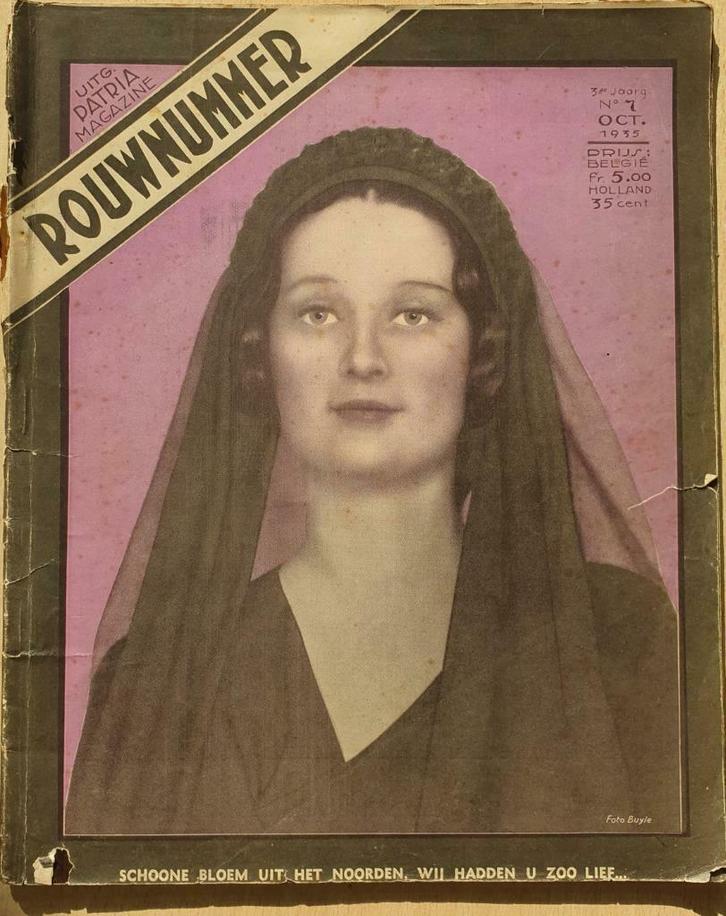 Patria Magazine - Rouwnummer over de dood van koningin Astri, Boeken, Politiek en Maatschappij, Gelezen, Overige onderwerpen, Ophalen of Verzenden