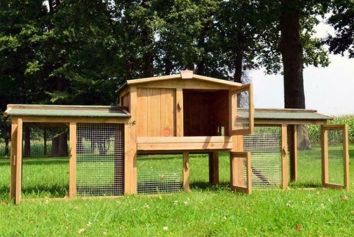 Poulailler abri poule caille enclos poule coq clapier lapin, Animaux & Accessoires, Volatiles | Accessoires, Neuf, Poulailler