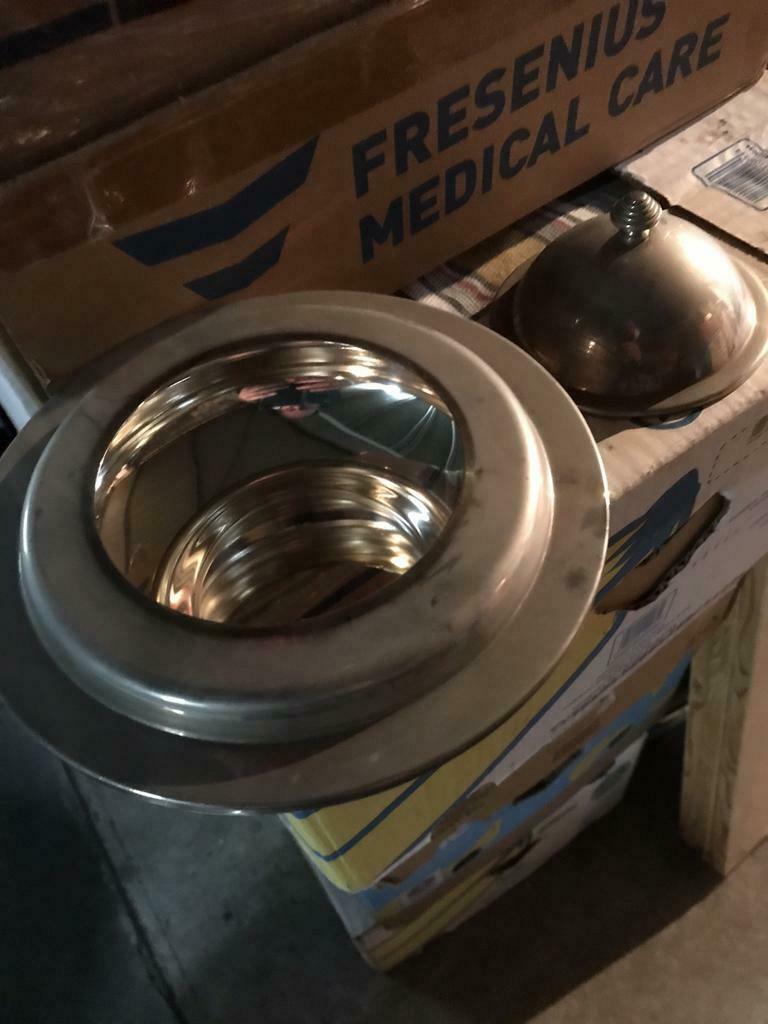 Potje in tin, Ophalen, Zo goed als nieuw