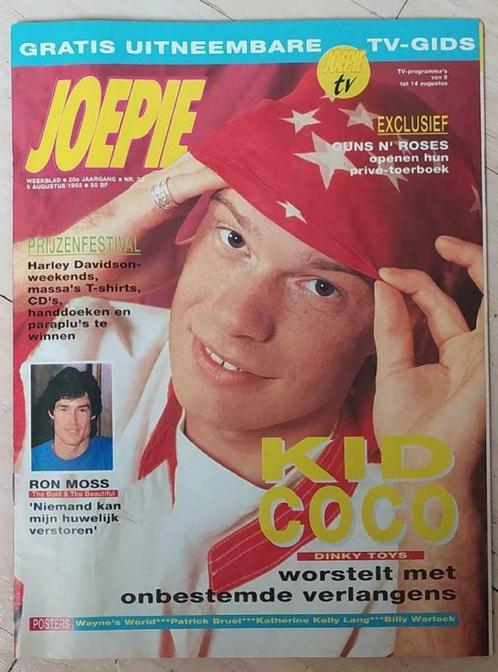 Joepie nr. 32 (5 augustus 1992) - Kid Coco, Livres, Journaux & Revues, Enlèvement ou Envoi
