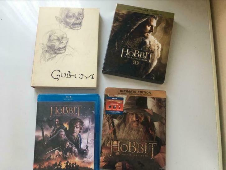 THE HOBBIT LE LOT, CD & DVD, Blu-ray, Comme neuf, Aventure, 3D, Coffret, Enlèvement ou Envoi