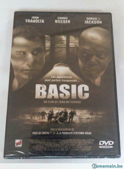 Basic (John Travolta/Samuel L. Jackson) neuf sous blister, Cd's en Dvd's, Dvd's | Actie, Nieuw in verpakking, Ophalen of Verzenden