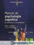 manuel de psychologie cognitive, Nieuw, Ophalen of Verzenden